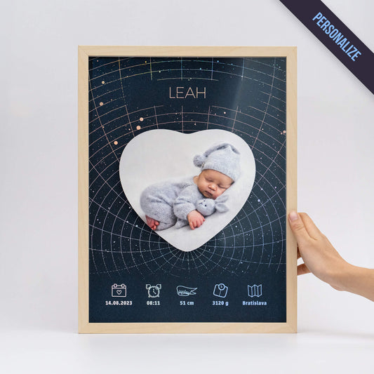 „Naša hviezda“ obraz k narodeniu bábätka