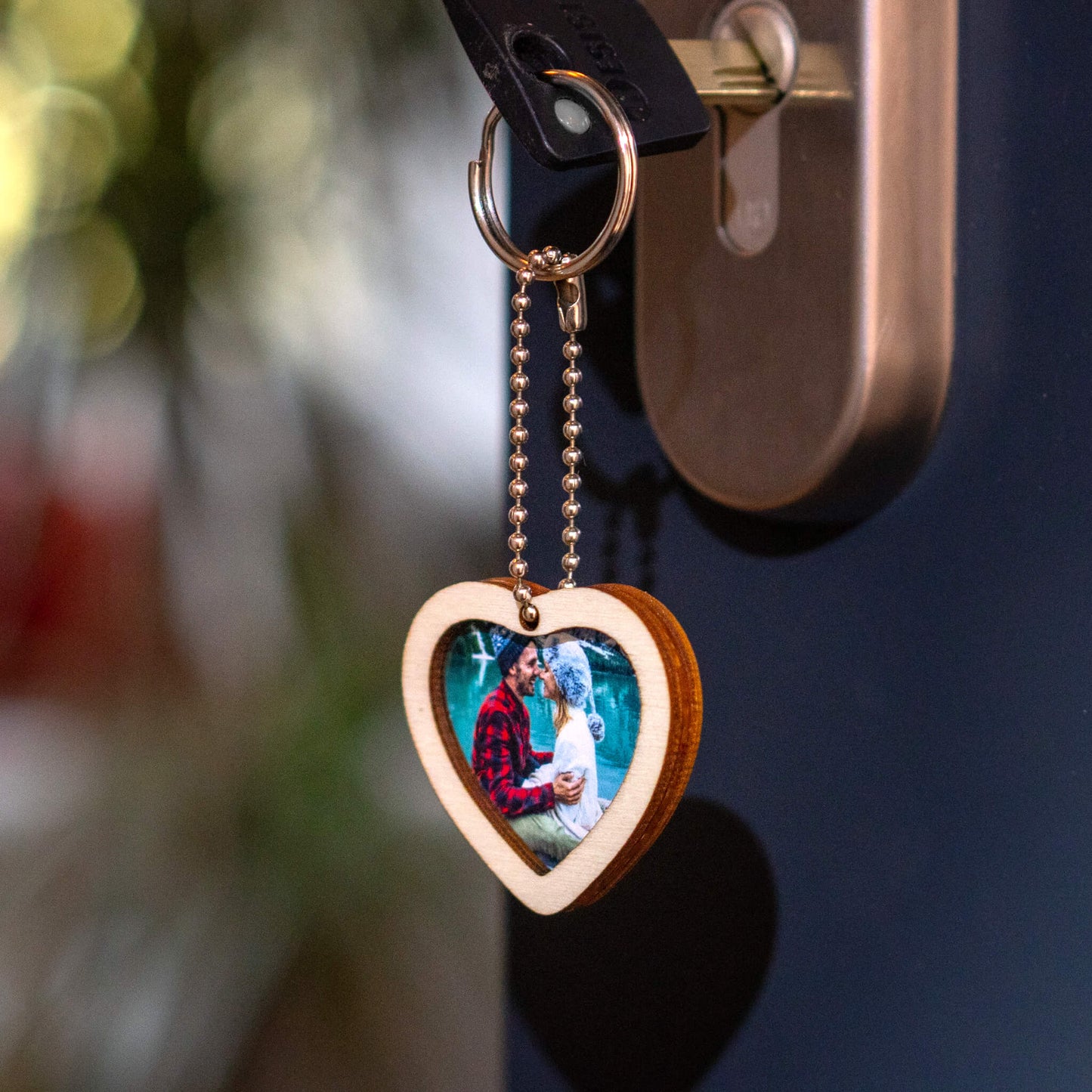 Photo Keychain: Heart